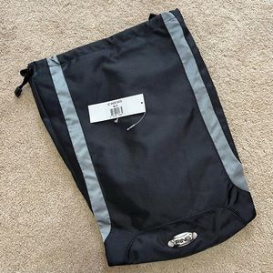 PING Black AC Shoe Sack Bag Golfer Sporty